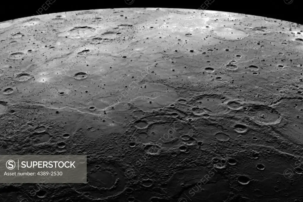 Smoothed Craters on Mercury