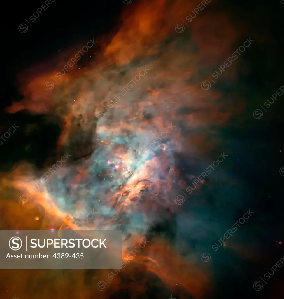 Center of Orion Nebula
