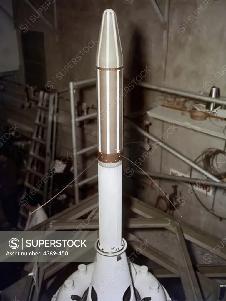 Explorer 1 Atop Juno Rocket