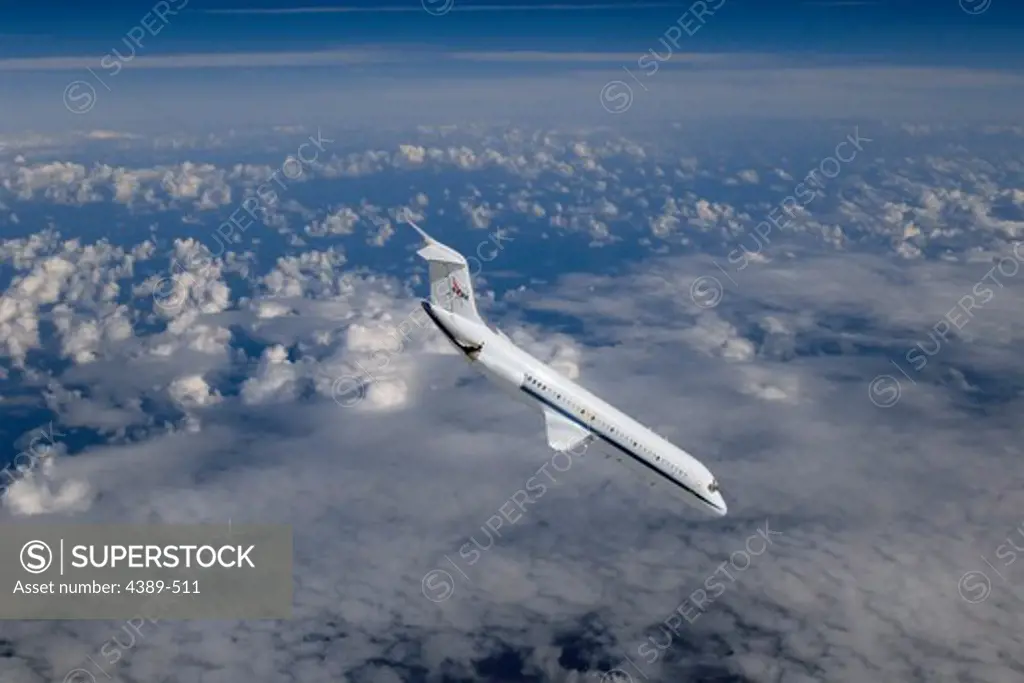 NASA DC-9 in Parabolic Flight