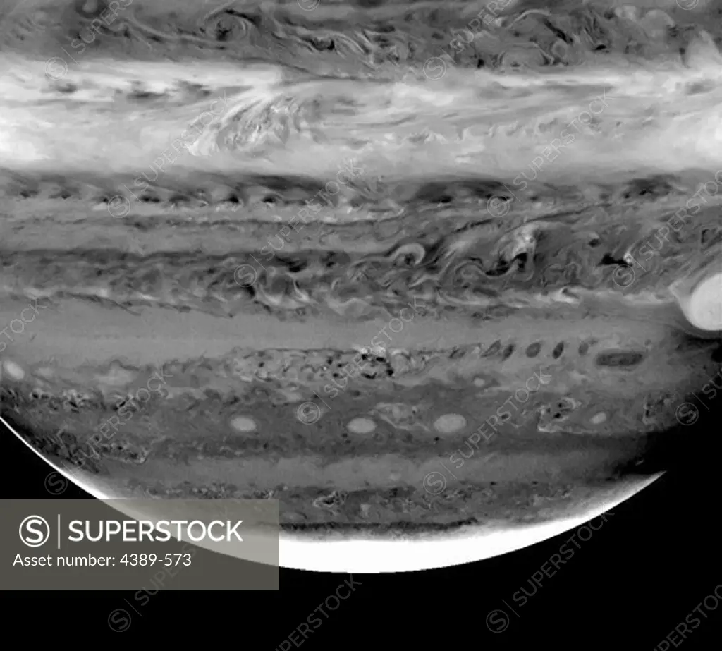 Structures in Jupiter's Clouds