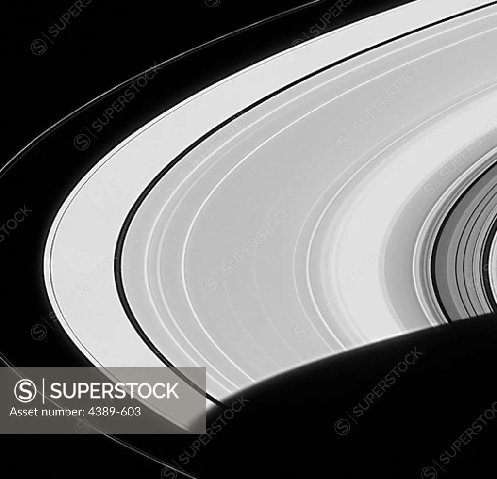 Saturn's Rings and Shadow