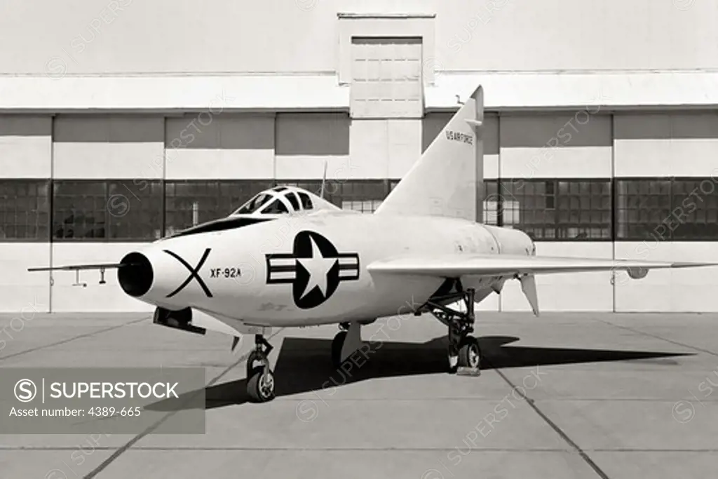 XF-92A Dart and Hanger