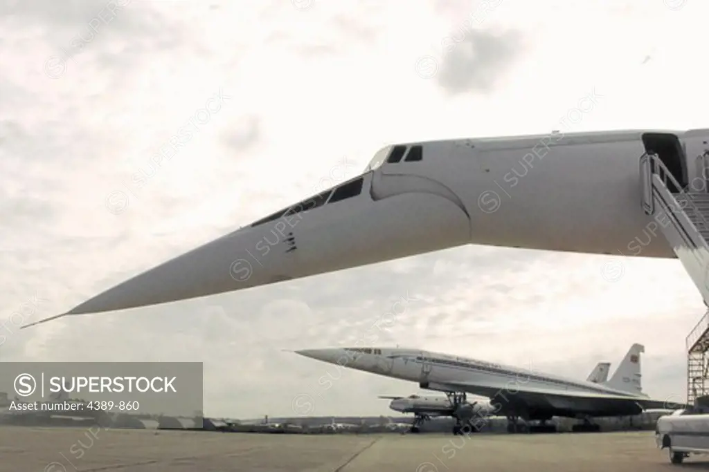 Nose of Supersonic Tu-144LL