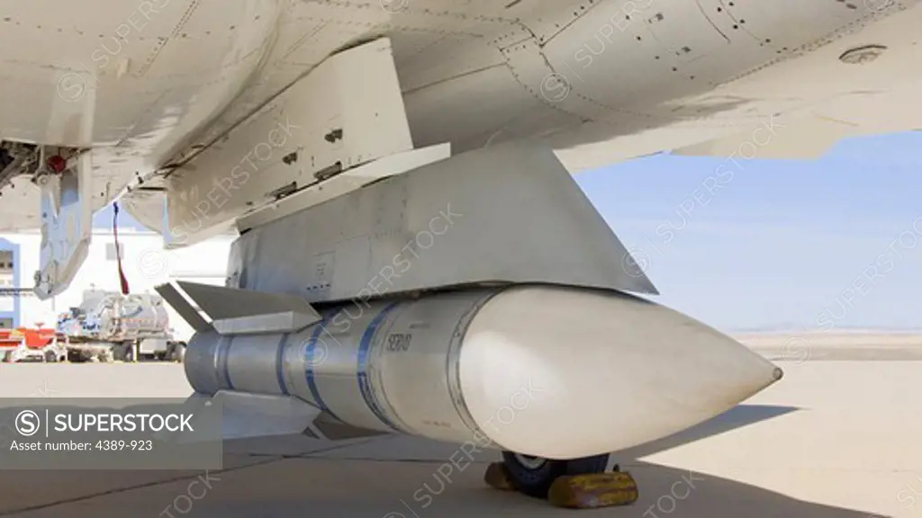 Phoenix Missile Mounted on F-15