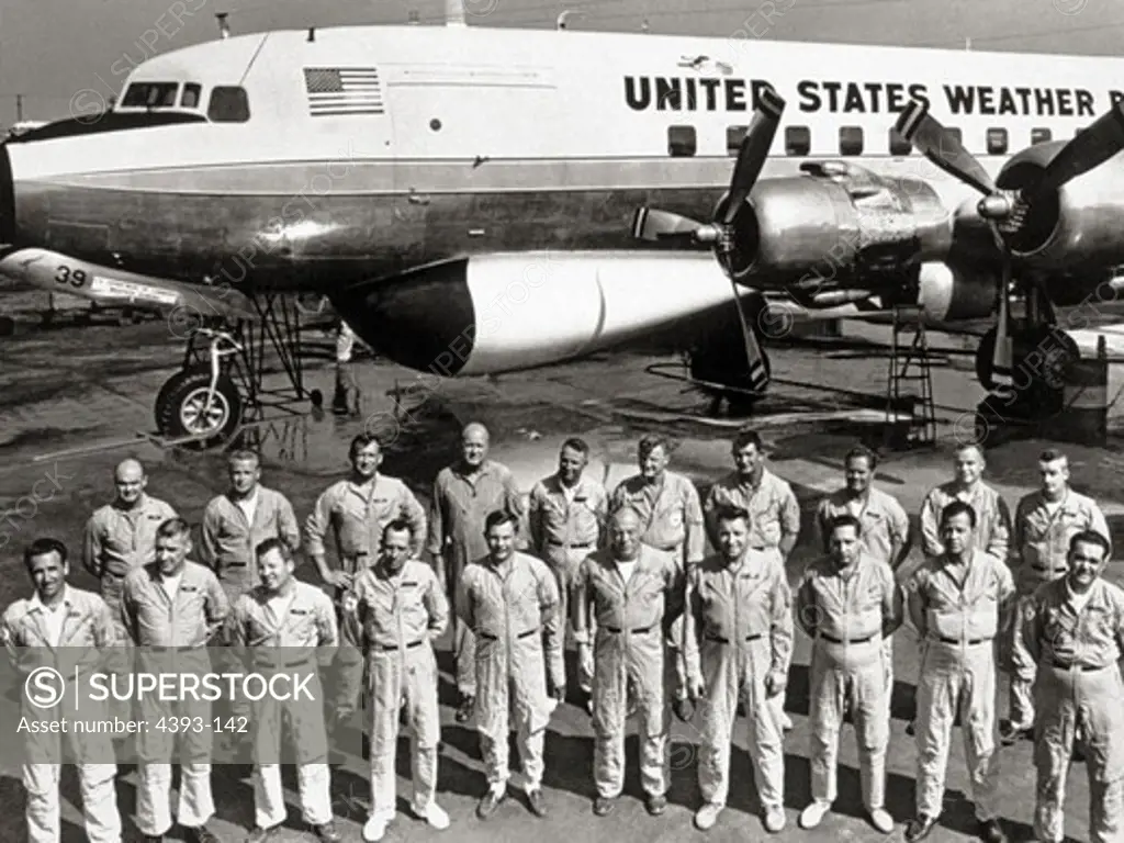 Weather Bureau DC-6 Personnel
