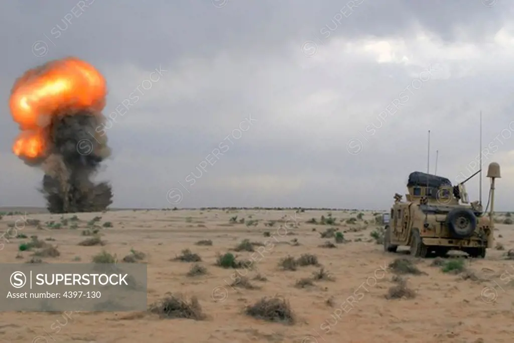 Explosion in the Desert