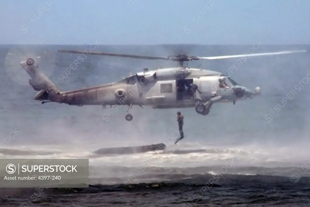 SEALS Conduct Fast-Rope Insertion Demonstration