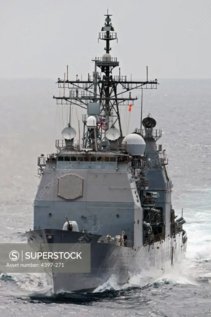 USS Bunker Hill Underway in The Indian Ocean