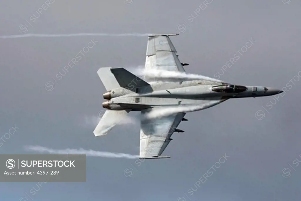 F/A-18E Super Hornet During Air Power Demonstration