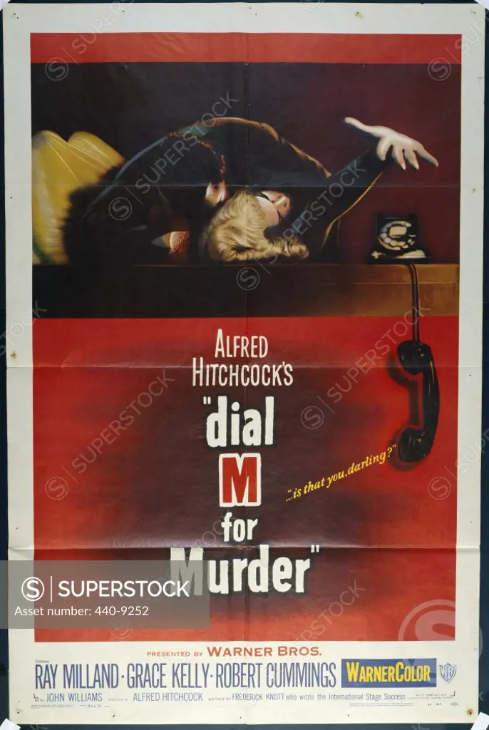 Alfred Hitchcock's "Dial M for Murder" 1954       