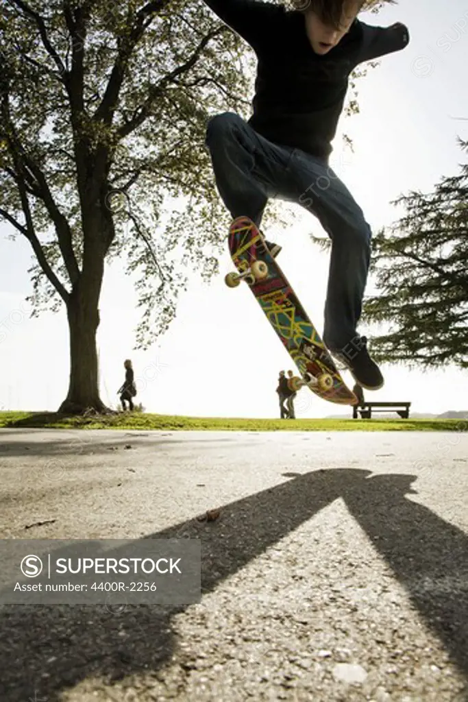 A skateboarder, Finland.