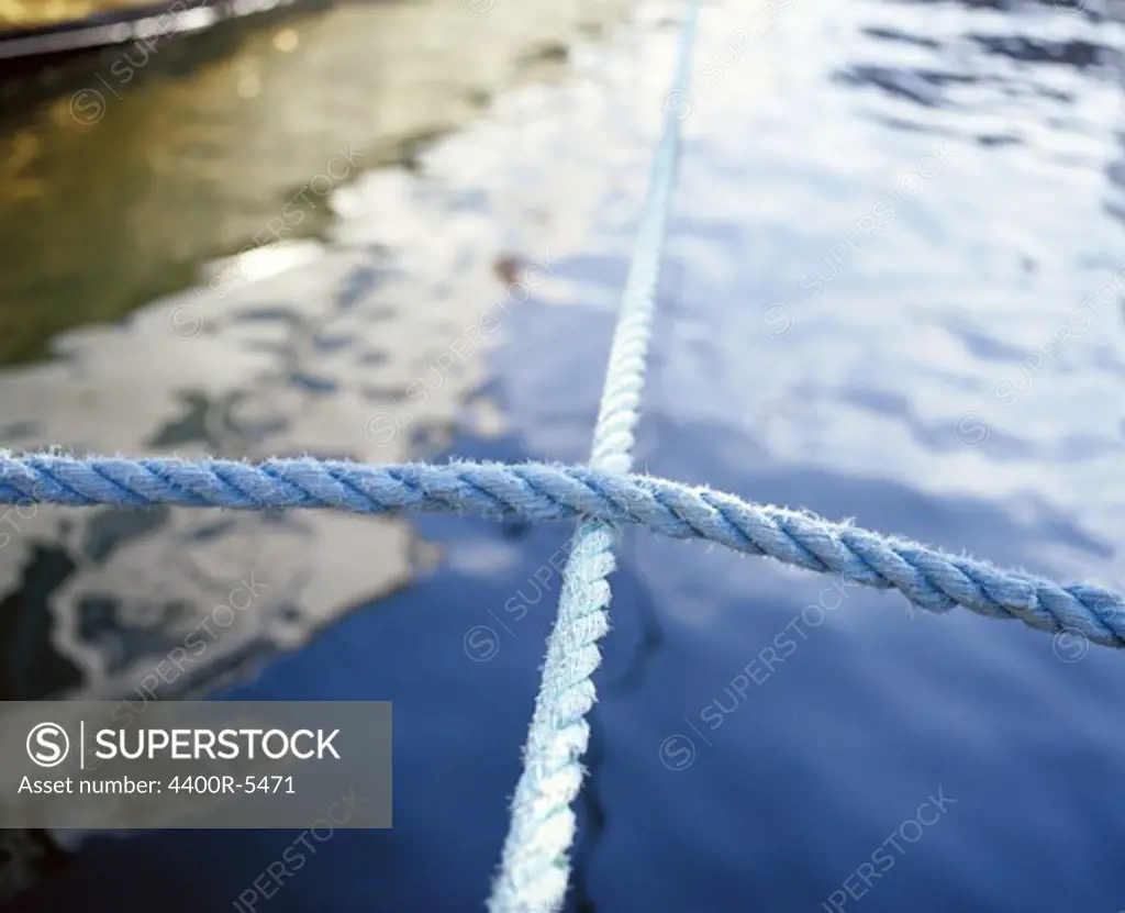 Mooring rope, Sweden.