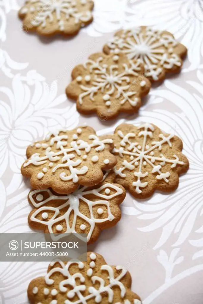 Gingerbread biscuits, Sweden.
