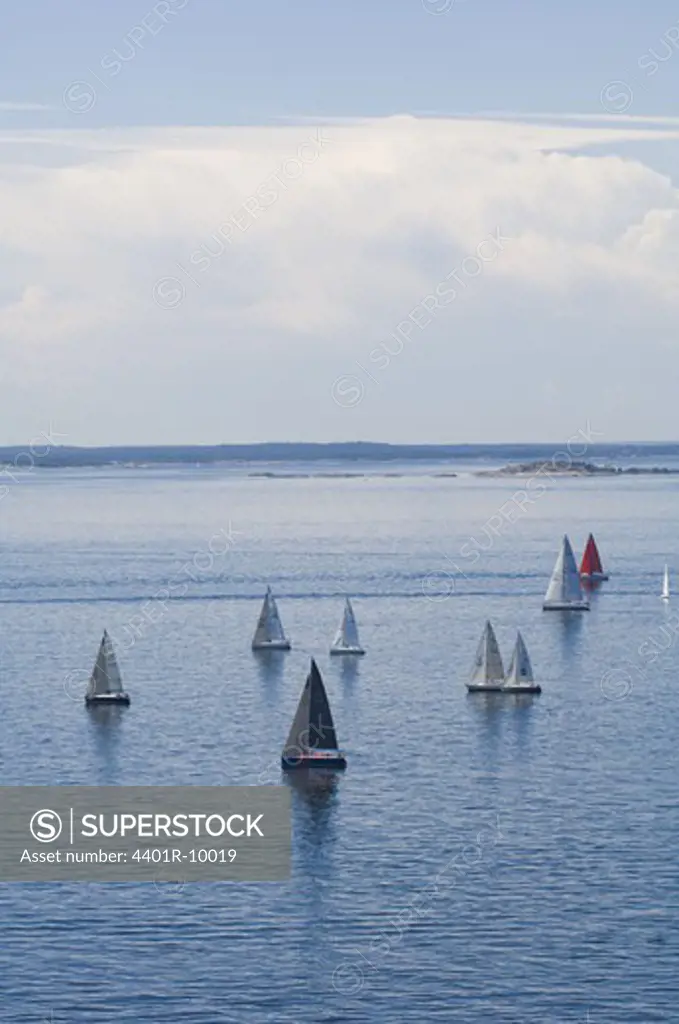 Sailing-boats, Sweden.