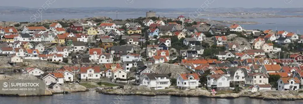 A village on an island in the archipelago, Sweden.