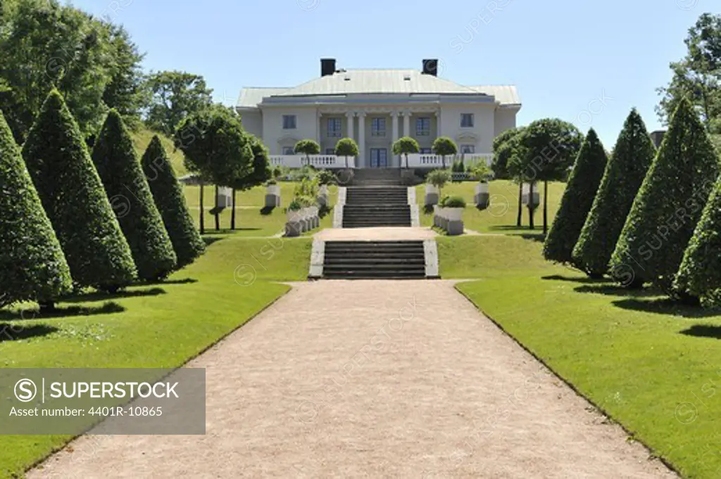 A Swedish palace, Sweden.