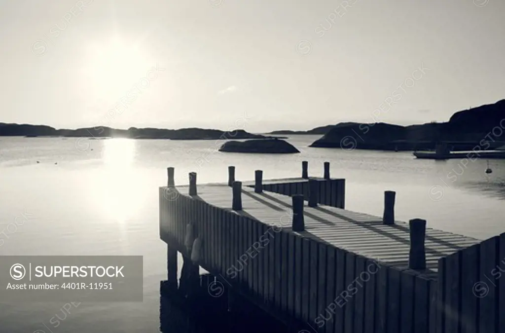 A jetty in the archipelago