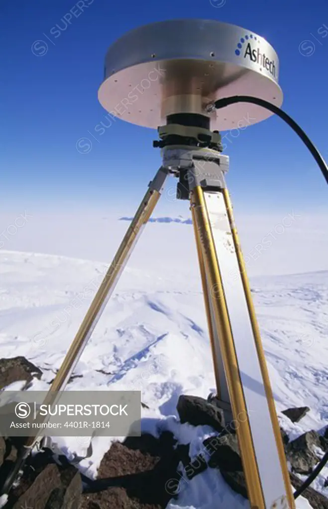 Tripod with equipment