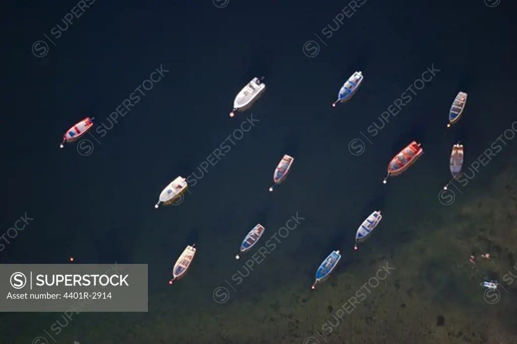 Boats, Bohuslan, Sweden.