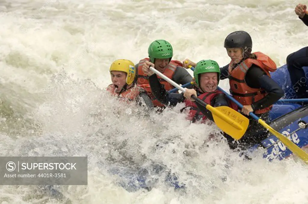 White water rafting with JoPe Fors