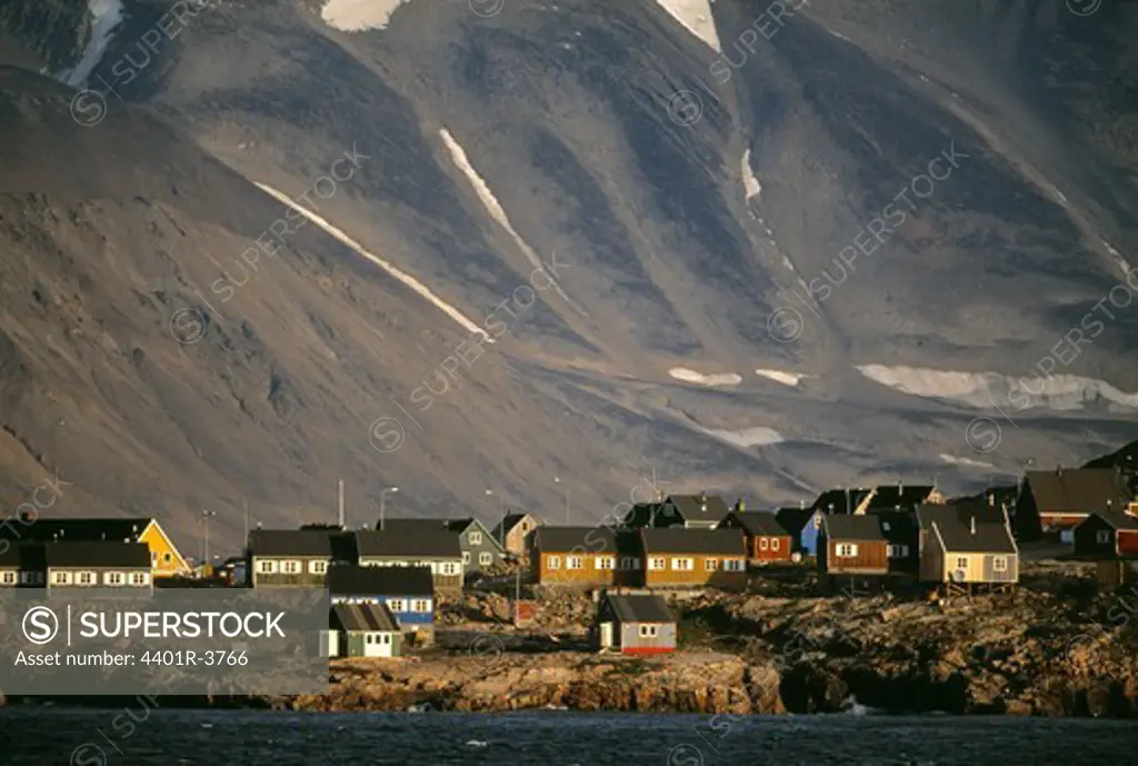 Traditional Greenlandic village