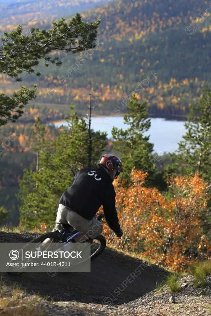 A mountainbike ride, Finland.