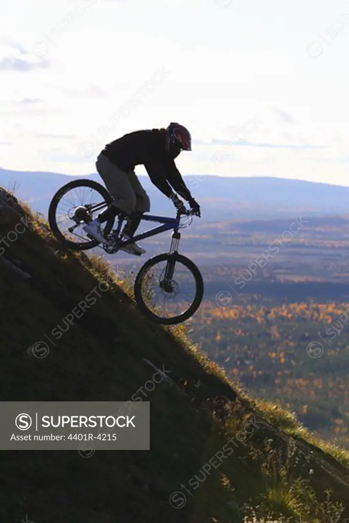 A mountainbike ride, Finland.