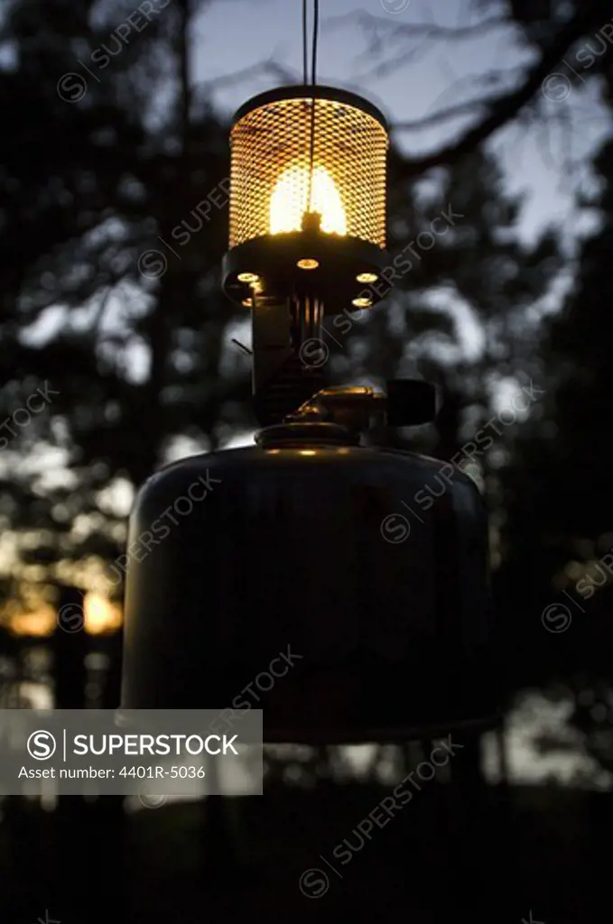 A gas lamp, Sweden.