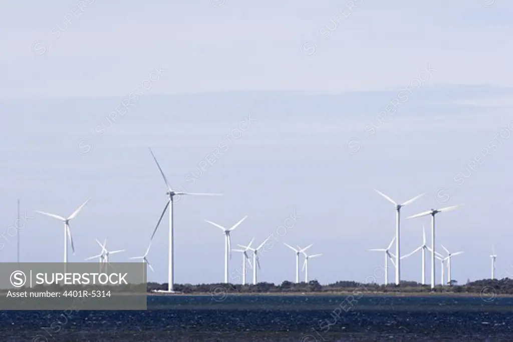Wind turbines, Gotland, Sweden.