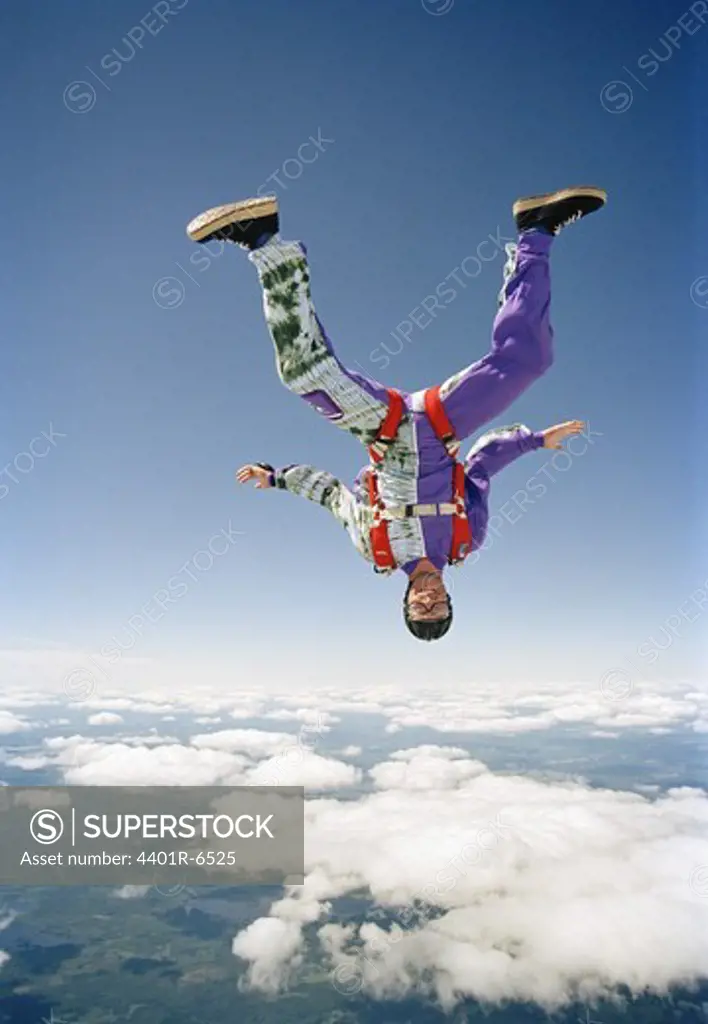 A parachute jumper, .