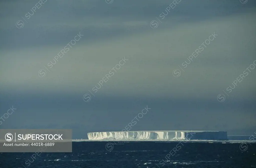 Ice berg, the Antarctic.