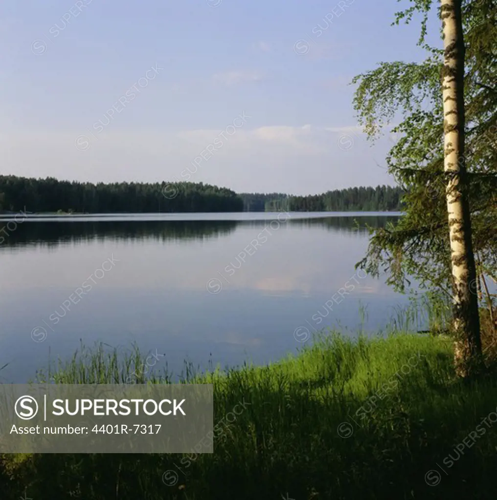 A lake, Finland.