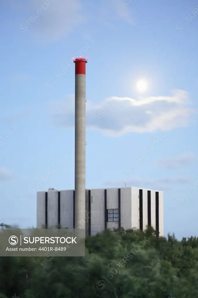 A nuclear power station, Sweden.