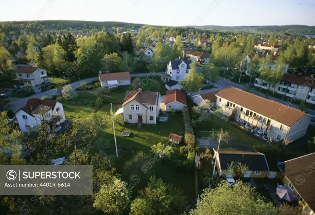 View of a community, Sweden.