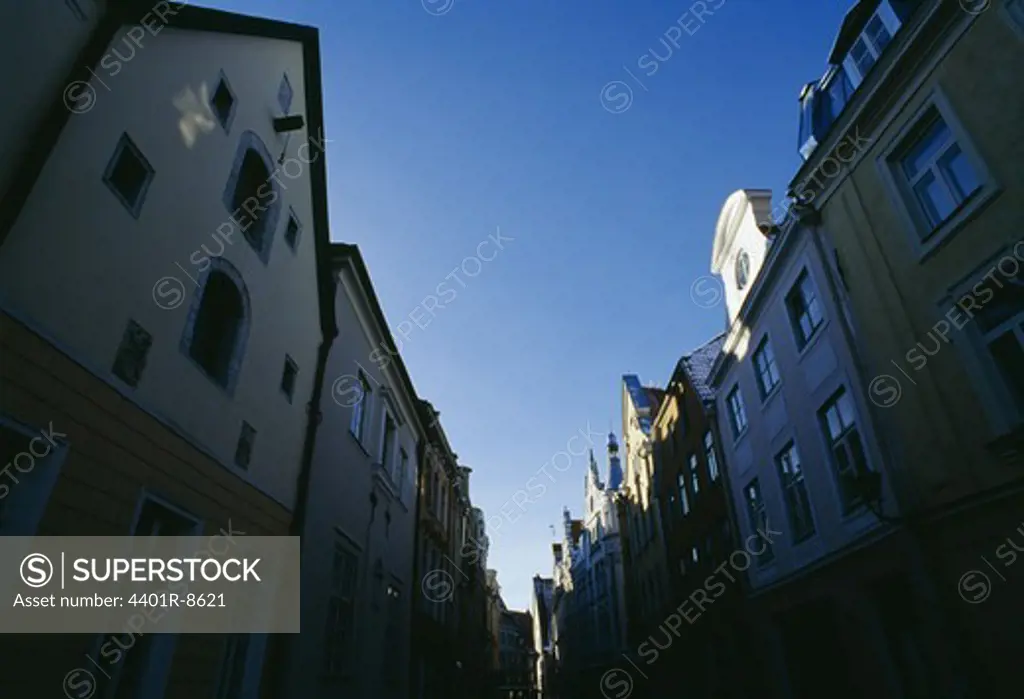 The old town of Tallin.