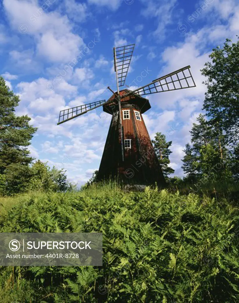 A wind mill, Sweden.