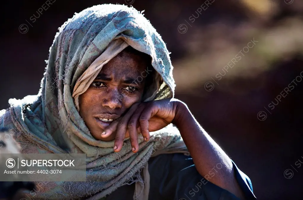 Local woman, Lalibela, Ethiopia, Africa.