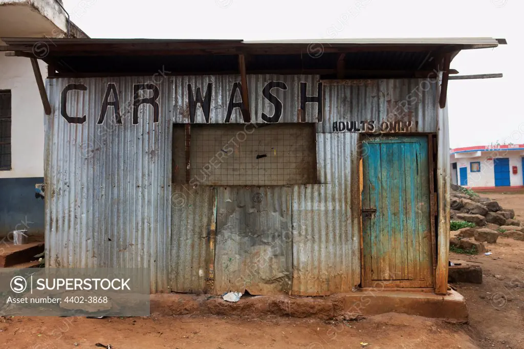 Car wash / adults only, Nairobi, Kenya.
