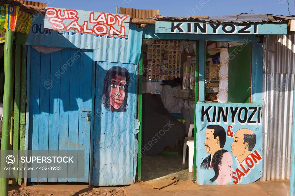 Our Lady Salon, hair salon, Nairobi, Kenya.