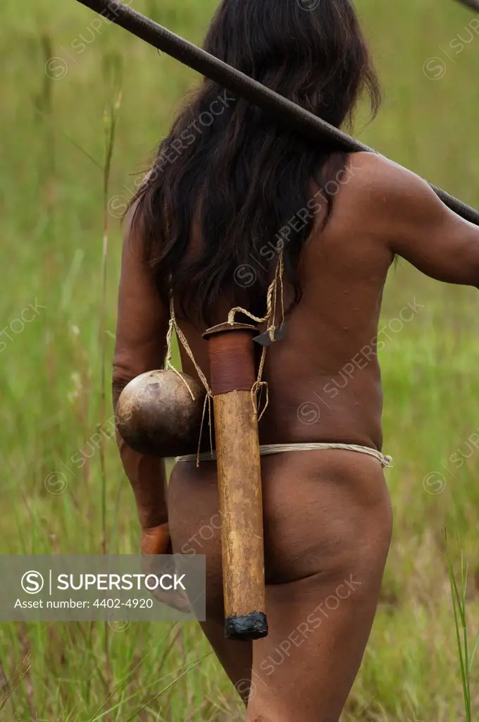 Huaorani Indians, Yasuni National Park, Amazon rainforest, Ecuador, South America.