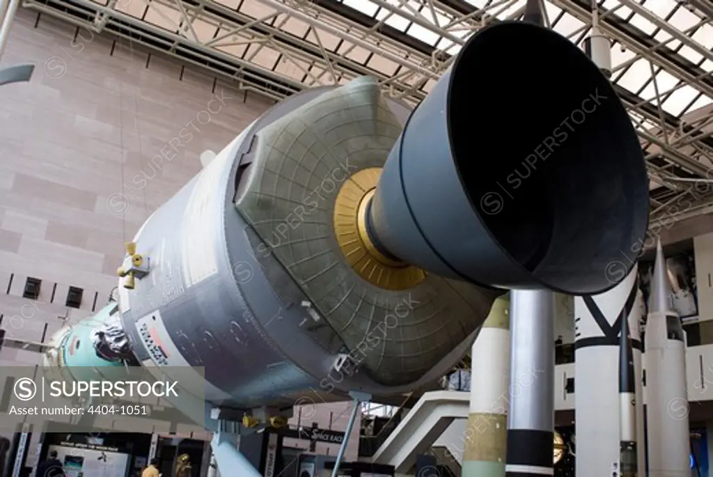 USA, Washington, Apollo-Soyuz Test Project display