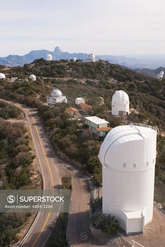 USA, Arizona, Kitt Peak National Observatory, Telescopes
