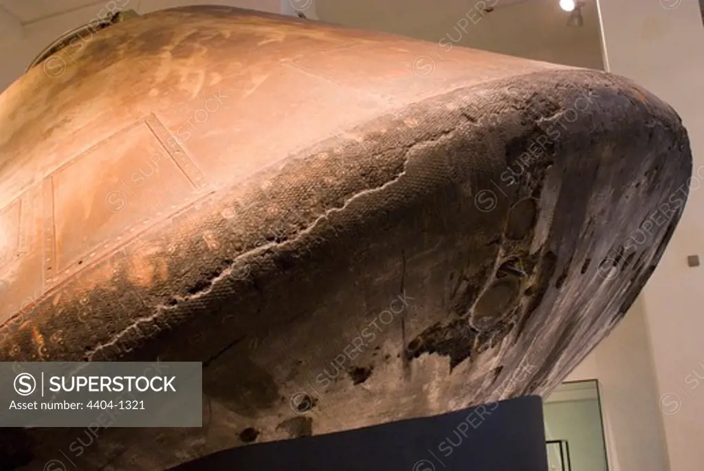 UK, London, Science Museum, Apollo 10 command module