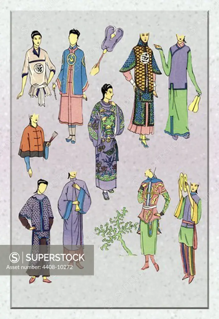 Chinese Fashions for the Affluent, Chinese Prints