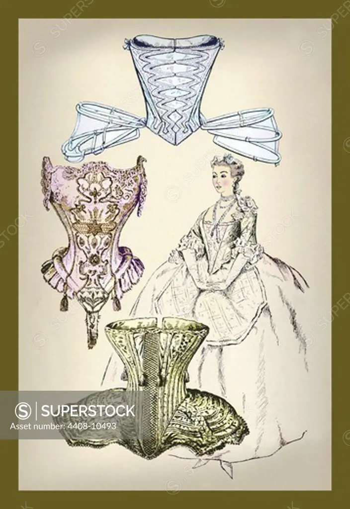 Elaborate Bodices, History of Corsets