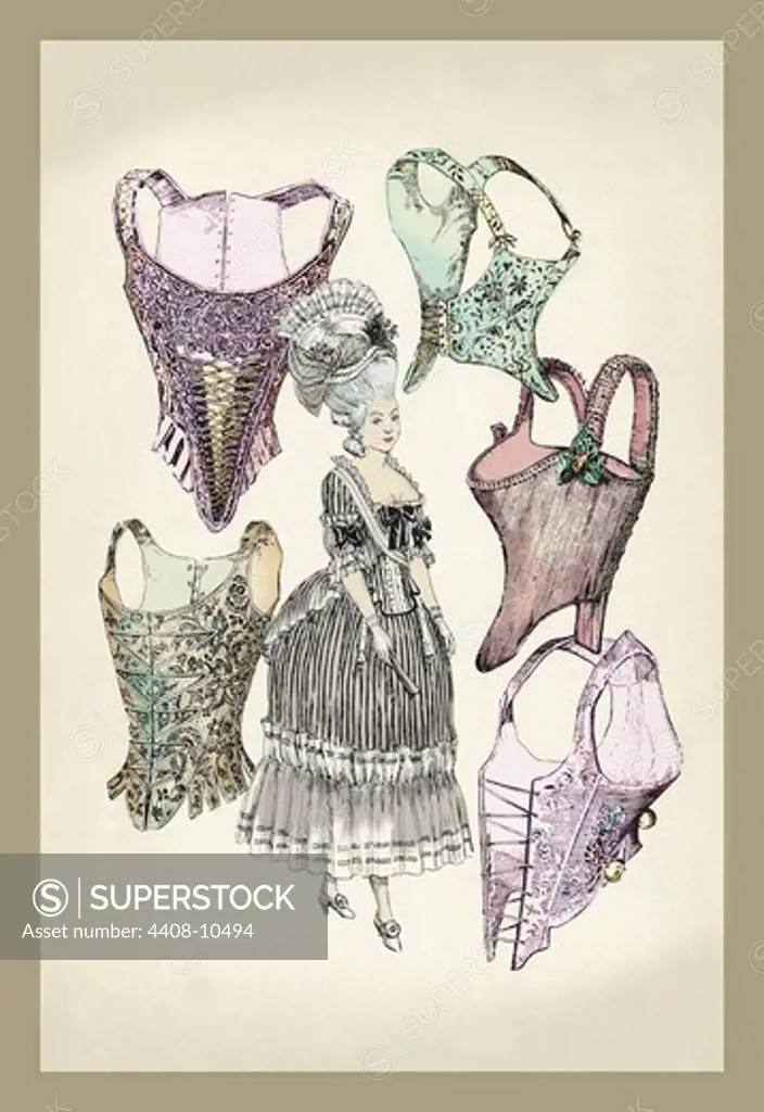 Protocol and Stiffening, History of Corsets