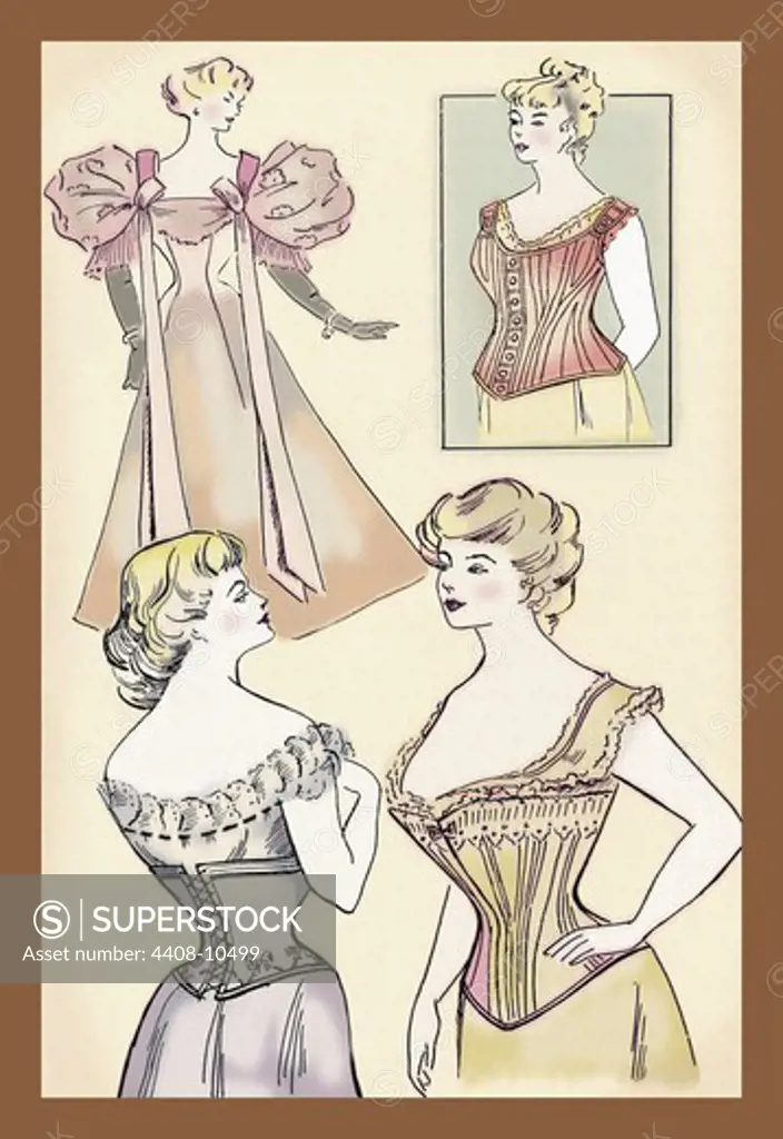 She Can Bend, History of Corsets