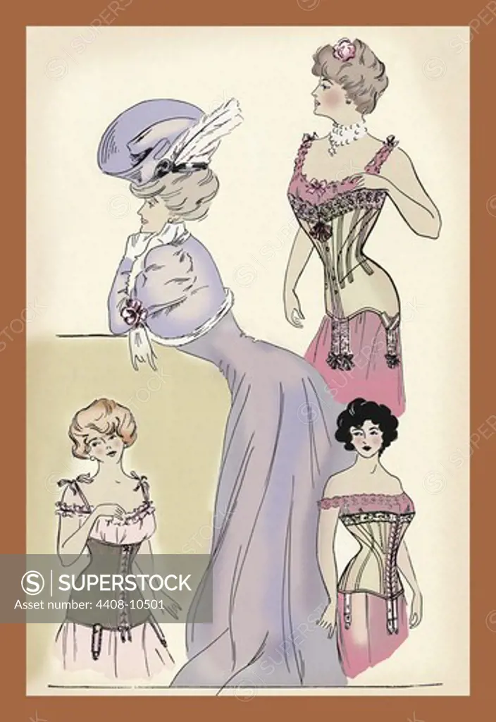 Longer and Lower, 1905, History of Corsets