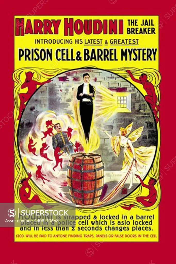 Harry Houdini - The Jail Breaker, Magic & Mesmer